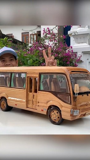 165 reactions · 12 shares | Crafting a wood bus. You must watch ! #woodworking #woodart #woodcraft #woodcarving #wooddesign #woodfurniture #woodworkingcommunity #woodworkingtips #woodworkingprojects #woodworkingtools #woodworkingskills #woodworkinglove #woodworkinglife #woodworkingfun #woodworkingproject #woodworkingideas #woodworkingshop #woodworkingplans #woodworkingclasses #woodworkingforbeginners | Magic Handicraft Projects | Facebook
