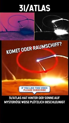 🚀 3I/ATLAS hat hinter der Sonne plötzlich beschleunigt?