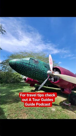 When a DC-3 becomes public art. #travel #tourism #podcast #airplane #aviation #history #dc3