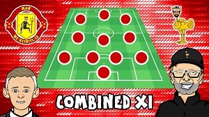 1️⃣1️⃣ MAN UTD vs LIVERPOOL: Combined XI! 1️⃣1️⃣ | 442oons