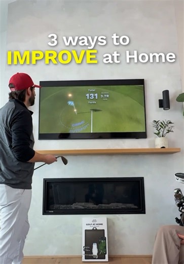 3 Ways to Improve Your Golf Game at Home