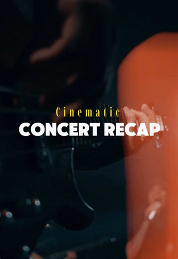 CapCut Concert Recap Template for Engaging Videos