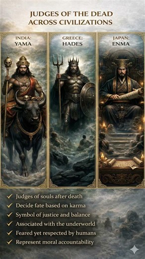 Yama vs Hades vs Enma | Judges of the Dead Across Civilizations Explained