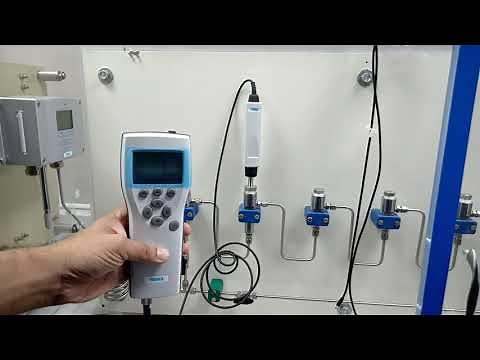 Dew point calibration and verification set up
