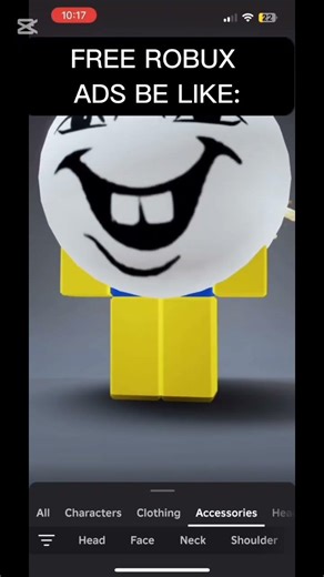 Free robux ads be like🤣🤣 #roblox