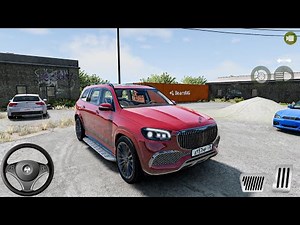 Mercedes GLS Maybach 600 Car Driving - BeamNg Drive - Car Games Pc Gameplay [Logitech g29] #4