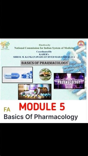 pharmacology module 5 Ncism|elective 2022 batch| pharmacology module 5 answer key