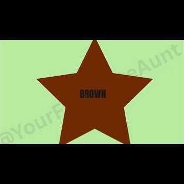 💥Brown Colour for Kids 🤎 | Learn Colours with Fun Objects🎉#shorts #shortsfeed #youtubeshorts #yt