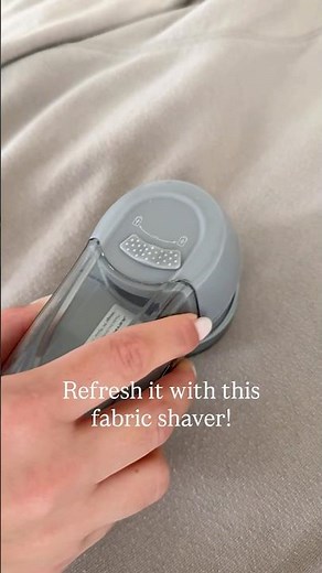 Fabric shaver makes your clothing look like new!