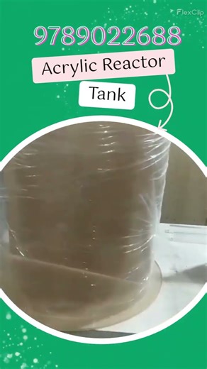 Acrylic Reaction Vessel chemical reactor for R&D Demonstration #trending #reactor #shorts #viral