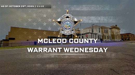 Welcome to another tale of Warrant Wednesday! The McLeod County Sheriff’s Office is featuring five individuals with outstanding McLeod County Warrants. Anyone with information on these individuals is encouraged to call the McLeod County Sheriff’s Office at (320) 864-3134 and press 0 for dispatch. A complete list of active McLeod County warrants and current in-custody individuals can be viewed at the following links. Active Warrants: https://www.mcleodcountymn.gov/warrants Current In-Custody: htt