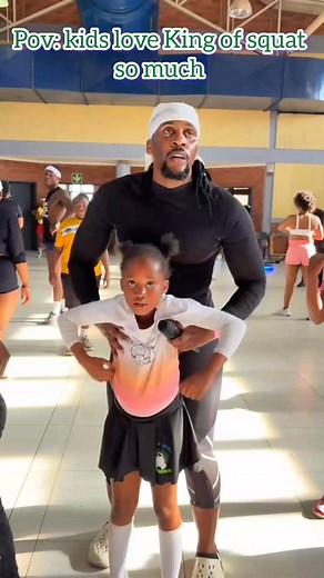 185K views · 4K reactions | Watch as the child ride on King of squat neck, she thinks she's in a Lamborghini  When gym life becomes lifestyle  #FitnessLifestyle #FBReels #BodyGoals #FBTrends #ViralReels #ConsistencyIsKey #GrindNowShineLater #FBReach #Funny #Fyp | Nkululeko Dlamini Backup | Facebook