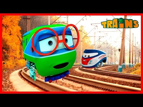 Cartoon Train: Animated Series Collection: Trains cartoons for children