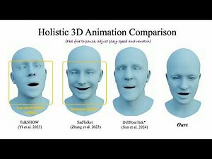 3DiFACE: Synthesizing and Editing Holistic 3D Facial Animation (3DV 2025)