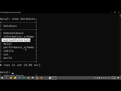 Create Database in Python |Database Creation | MySQL 02