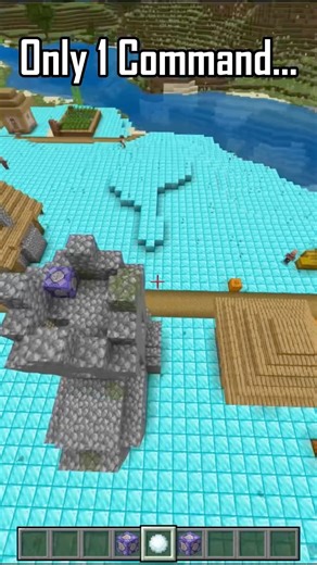 Grass Turns Into DIAMOND Blocks 😳 | 1 Command