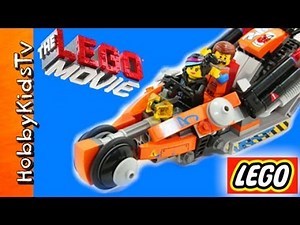 LEGO Movie Super Cycle Bike Build HobbyKidsTV