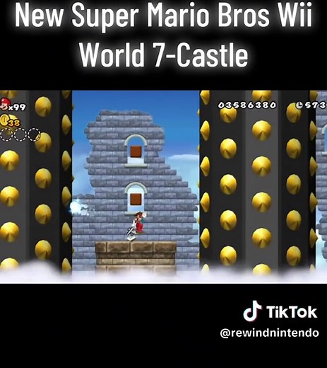 Explore World 7-Castle in New Super Mario Bros Wii