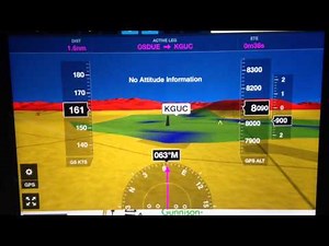 Synthetic Vision - iPad - ForeFlight - Mountain Approach
