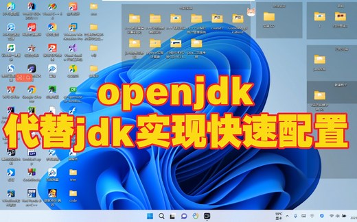openjdk代替jdk实现快速配置