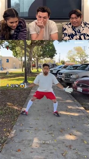 Tom Holland React to Try not to Laugh #trynottolaugh #tomholland #funny