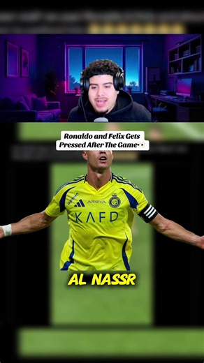 Ronaldo gets pressed after the game #cristianoronaldo #leomessi #futbol #soccer #fyp