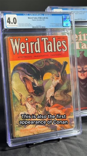 Heritage Auctions Comics on Instagram: "We have some popular pulps taking part in this weekend’s Pulp Magazines Select Auction 💥 HA.com/352602 | #HeritageAuctions"