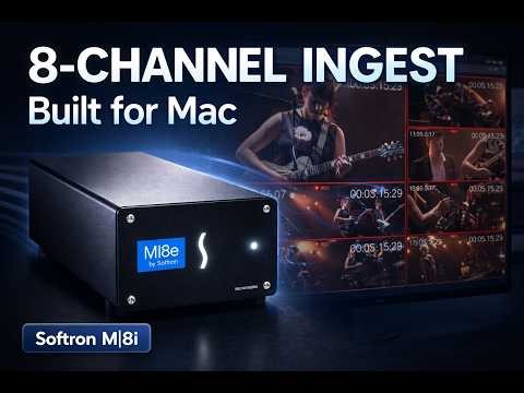 Softron M|8i Bundle Review | 8-Channel SDI Ingest for Mac Pro & Thunderbolt Systems