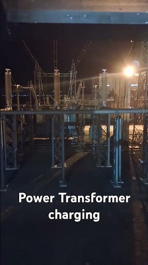 Power transformer charging, Inrush current.