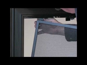 How to Install Mesh Doors for Fireplace Glass Doors