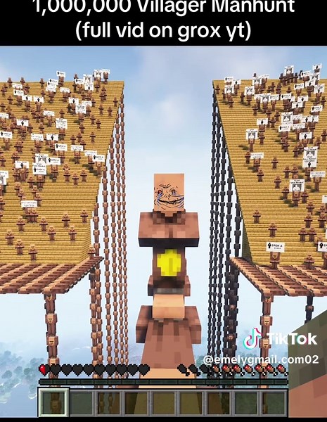 Minecraft 1 Million Villager Manhunt