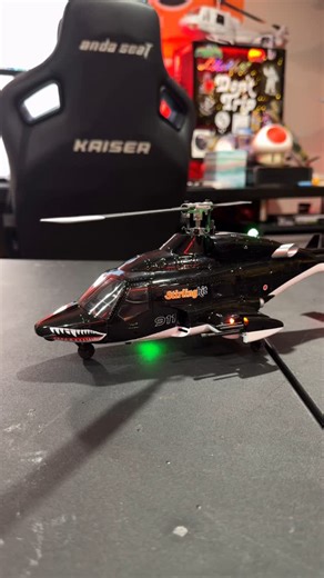 Mach3RC on Instagram: "New RC Airwolf Helicopter! Even with this one’s size, it comes packed with features like GPS which make it a BREEZE to fly! Maiden flight coming soon! #rchelicopter #rcheli #airwolf #radiocontrol #remotecontrol #rc #rchobby @stirlingkitinfo"