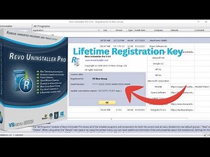 Revo Uninstaller 5.4.3 Pro Lifetime Registration 2026