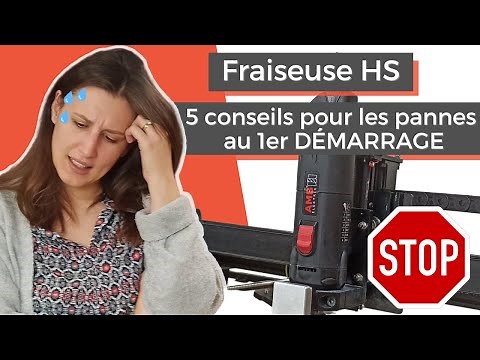 Étape de première mise en route de fraiseuse AMB CNC et panne ▶ Comment démarrer votre fraiseuse