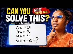 This algebra math puzzle stumps most people / try it
