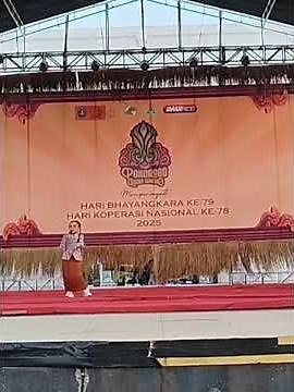 Mengisi di event Rikolo Semono 2025