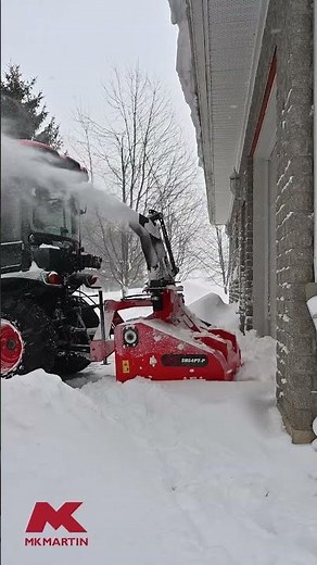 MK Martin Pull Type Snowblowers