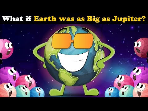 What if Earth was as Big as Jupiter? + more videos | #aumsum #kids #children #education #whatif