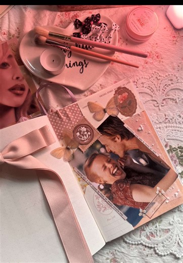 This film…🥺🦢🩰🫧 #thenotebook #pinkaesthetic #scrapbookjournal #foryoupage #journal