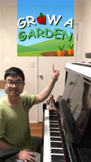 1.8K views · 19 reactions | Grow A Garden music on Piano | AmosDoll Music | Facebook