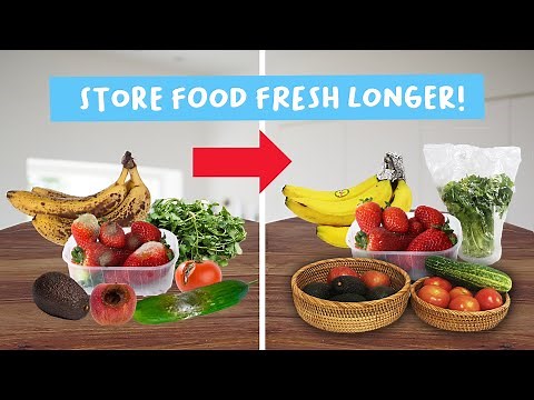 13 USEFUL TIPS On Keeping Fruits & Veggies Fresh Longer