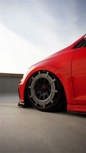 VW GOLF MK7.5 #volkswagen #stance #golf #keşfet #red
