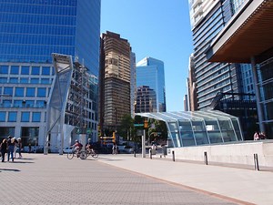 Downtown in Vancouver, Canada