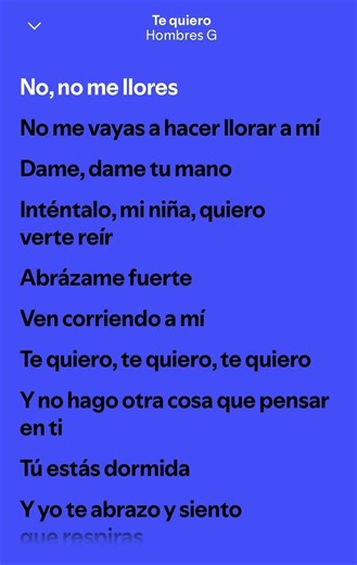 Te Quiero - Hombres G (Letra) | Balada romántica y nostálgica