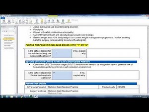 Diabetes REWIND: SystmOne