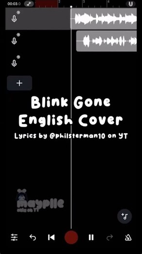 blink gone | eng cover