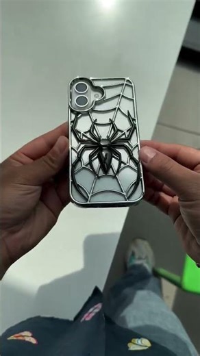 Spider Lover’s Dream iPhone Case 🕷️📱 | Unique Spider Back Cover #Shorts