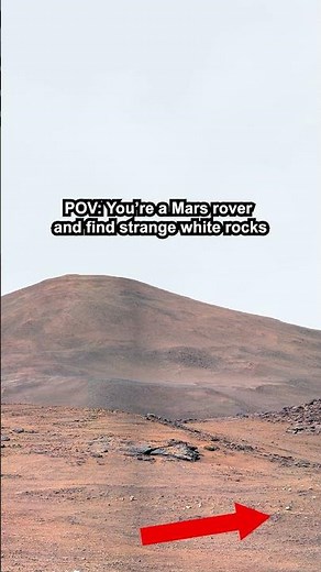Mars Rover Finds Strange Bone-Colored Rocks