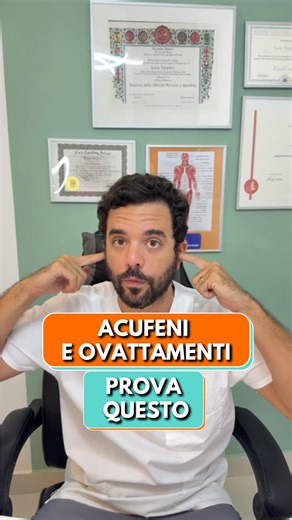 👂🏻Acufeni, orecchie ovattate, instabilità, vertigini? Non sono solo “problemi dell’orecchio”… 👉🏻 Nella maggior parte dei casi questi sintomi sono collegati a: ✔️ disturbi cervicali ✔️ ansia e stress cronici somatizzati ✔️ uno stile di vita scorretto Il corpo parla, e spesso lo fa proprio da qui. ❗️ 💆🏻‍♂️ Un semplice esercizio di massaggio nella zona dell’orecchio può aiutare a dare sollievo e a migliorare la percezione dei sintomi. ⚠️ Ma attenzione: un solo esercizio non basta per risolver
