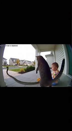 Cat Saves Baby From Cobra Attack!